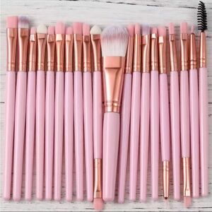 20pc Eyeshadow Makeup Brush Set High Quality